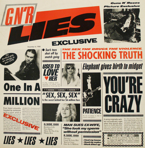 [중고] Guns N&#039; Roses / G N&#039; R Lies (일본반CD)