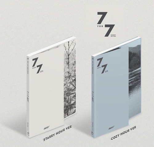 [2종세트/포스터] 갓세븐 (GOT7) / 7 for 7 (미니앨범 7집 Present Edition (Starry+Cozy+캘린더+브로마이드 지관통/미개봉)