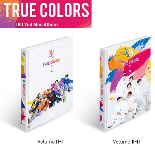 [2종세트] 제이비제이 (JBJ) - 미니앨범 2집 : True Colors [Volume II-I &amp; II/미개봉] 