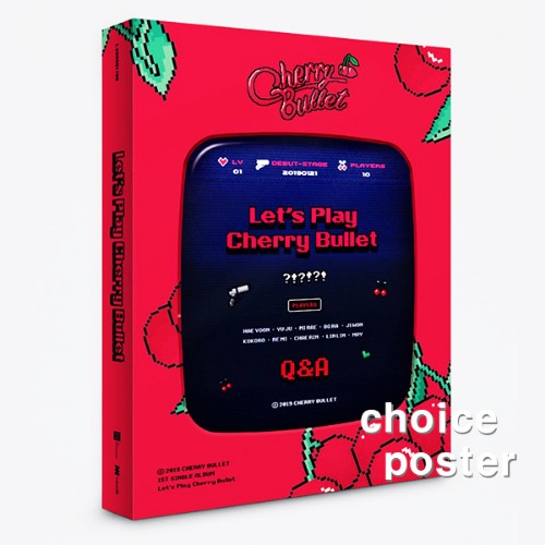 [포스터옵션] 체리블렛 (Cherry Bullet) / Let&#039;s Play Cherry Bullet 싱글 1집