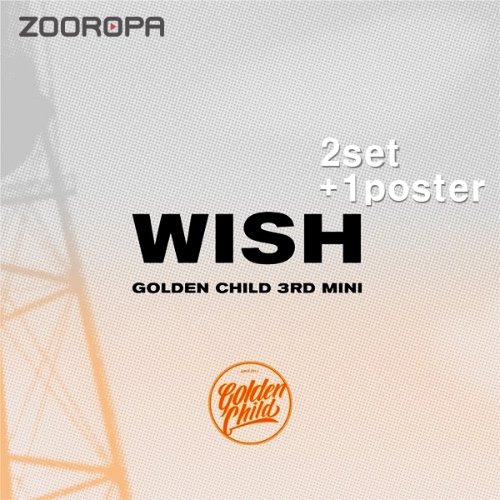 [2종세트/포스터] 골든차일드 (Golden Child) / 미니앨범 3집 : Wish