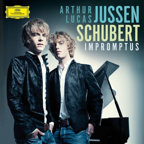 Arthur Jussen, Lucas Jussen / 슈베르트 : 4개의 즉흥곡 &amp; 두 대의 피아노를 위한 환상곡 - 아서 유센 &amp; 루카스 유센 (2CD/미개봉)
