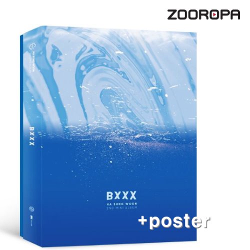 [포스터+지관통] 하성운 (워너원) 미니앨범 2집 Blue (BXXX)