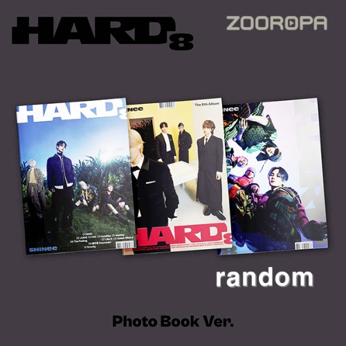 [주로파] 샤이니 SHINee HARD 8집 PhotoBook Ver.