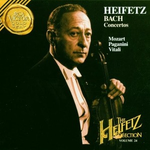 [중고CD] Jascha Heifetz / Bach : Concertos, Mozart : Sonata, K.454, Paganini : Vitali (bmgcd9f16)
