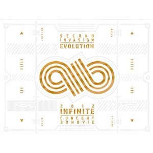 [개봉/DVD]인피니트 (Infinite) / 2012 Concert 3D Movie Second Invation : Evolution (1Blu-ray+2DVD 한정반)