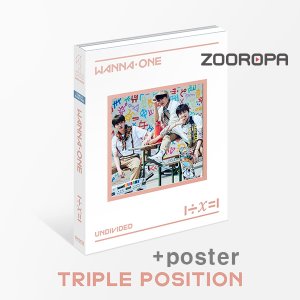 [포스터+지관통] 워너원 (Wanna One) 1÷χ=1 (UNDIVIDED) 켜줘/Triple Position 트리플 포지션