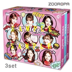 [개봉] 트와이스 (Twice) / Candy Pop (초회한정반 A+B+통상반 Box Set)