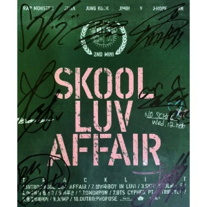 [개봉] 방탄소년단 (BTS) / Skool Luv Affair 미니앨범 2집 (홍보용/전멤버싸인/포카없음)