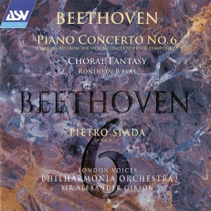 [중고CD] Pietro Spada, Alexander Gibson / Beethoven : Piano Concerto No.6 (수입/cddca911)