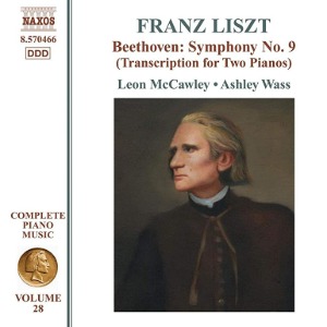[중고CD] Leon McCawley / Ashley Wass 리스트 베토벤 교향곡 9번 &#039;합창&#039; [두 대의 피아노를 위한 편곡 버전] (Liszt: Beethoven Symphony No.9 - Transcription for Two Pianos/수입/8570466)