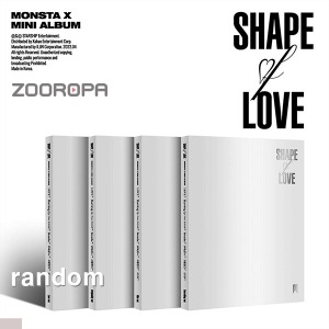 [개봉일반랜덤] 몬스타엑스 MONSTA X SHAPE of LOVE 미니앨범 11집 포카포함