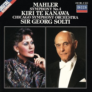 [중고CD] Kiri Te Kanawa, Georg Solti / Mahler : Symphony Nos.4 (수입/dd1976 4101882)