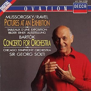 [중고CD] Georg Solti / Mussorgsky, Ravel : Pictures at an Exhibition, Bartok : Concerto for Orchestra (수입/4177542)