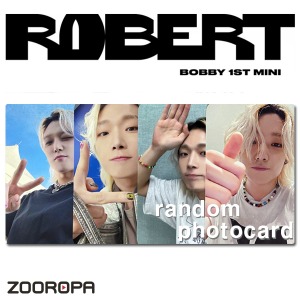 [A 포토카드] BOBBY 바비 ROBERT (정품/케이타운포유)