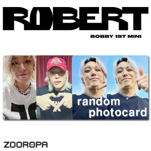 [D 포토카드] BOBBY 바비 ROBERT (정품/애플뮤직)