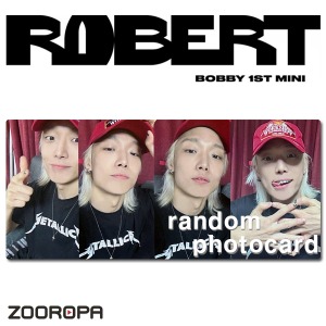 [B 포토카드] BOBBY 바비 ROBERT (정품/비트로드)