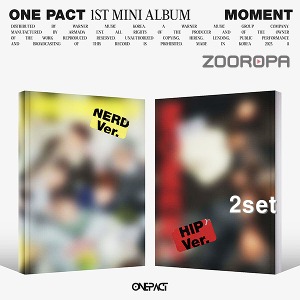 [2종세트] ONE PACT 원팩트 Moment 1st Mini Album