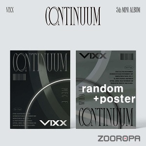 [접지포스터증정] VIXX 빅스 미니앨범 5집 CONTINUUM