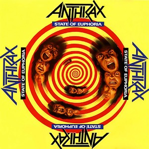 [중고LP] Anthrax / State Of Euphoria (해적판)