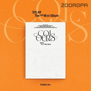 [접지포스터] 솔라 COLOURS 2nd Mini Album Palette Ver