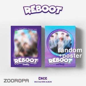 [접지포스터증정] DKZ 디케이지 REBOOT 미니앨범 2집
