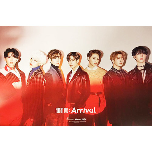 [포스터] 갓세븐(Got7) FLIGHT LOG : ARRIVAL (브로마이드+지관통)
