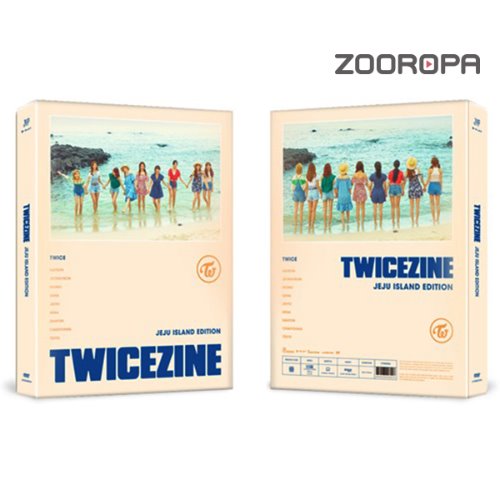 [개봉] 트와이스 (TWICE) - TWICEZINE Jeju Island Edition DVD (포토북/화보집/포카포함)