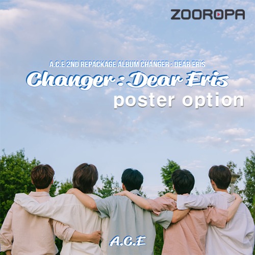 [포스터옵션] 에이스 ACE Changer Dear Eris 두번째 리패키지 앨범