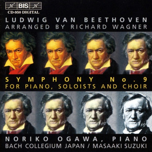 [중고CD] 베토벤 : 교향곡 9번 &#039;합창&#039; - 바그너 편곡 (Beethoven : Symphony No.9 in D minor, Op.125 &#039;Choral&#039;)(CD) - Noriko Ogawa (수입/BISCD950)