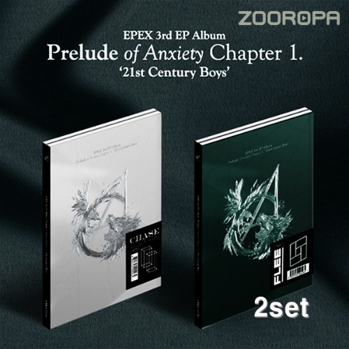 [2종세트] EPEX 이펙스 불안의 서 21세기 소년들 EP 3집