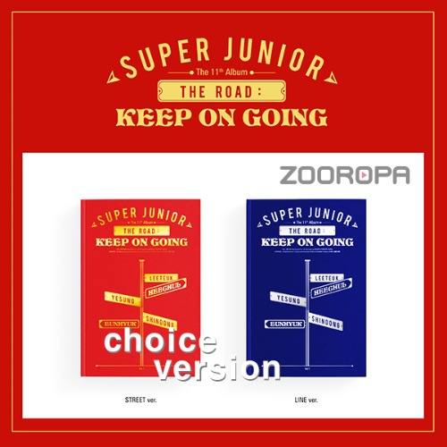 [버전선택] 슈퍼주니어 11집 Super Junior Vol.1 The Road Keep on Going