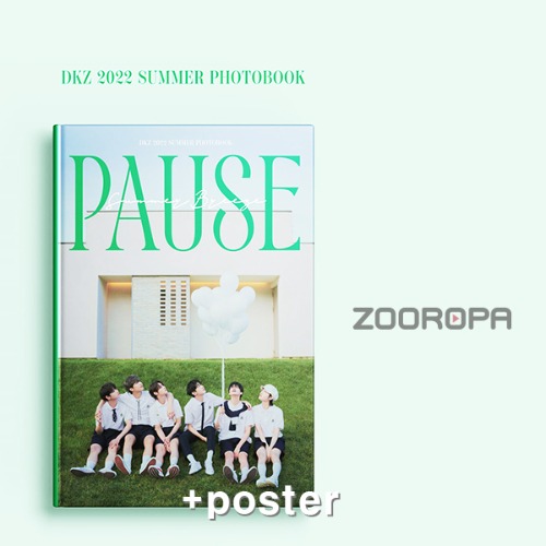 [포스터증정] DKZ 디케이지 2022 SUMMER PHOTOBOOK PAUSE 포토북