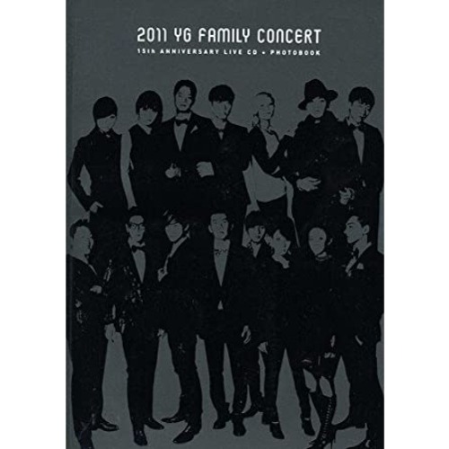YG Family - 15th Anniversary 2011 YG Family Concert Live [ 2CD + Photo Book(200P 이상) + 패밀리 카드(1장) 미개봉 ]