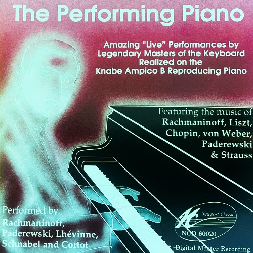[중고CD] .A. / The Performing Piano - Amazing &#039;Live&#039; Performances by Legendary Masters of the Keyboard Realized on the Knabe Ampico B Reproducing Piano Vol 1. (수입/NC60020)