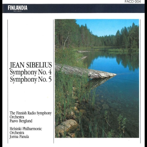 [중고CD] Sibelius: Symphonies No. 4 and 5 by The Finnish Radio Symphony Orchestra (수입/4509958422)