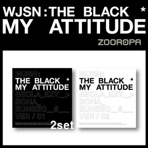[2종세트] 우주소녀 더 블랙 My attitude 싱글 1집