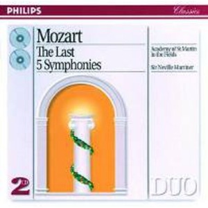 [중고CD] Neville Marriner / Mozart : The Last 5 Symphonies (2CD/수입/4383322)