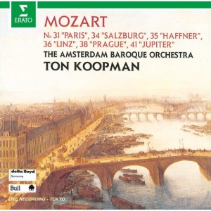 [중고] Ton Koopman / Mozart : Sinfonien Nr.31,34,35,36,38,41 (2CD/일본반/wpcs111034)