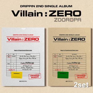 [2종세트] DRIPPIN 드리핀 Villain ZERO