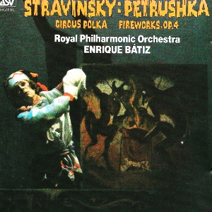 [중고CD] Stravinsky, Royal Philharmonic Orchestra, Enrique Bátiz – Petrushka Circus Polka Fireworks. Op.4 (SKCDL0020)