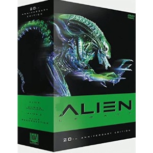 [중고DVD] 에이리언 박스세트 - Alien Box Set (20 Anniversary Edition/4DVD/Box Set/19세이상)