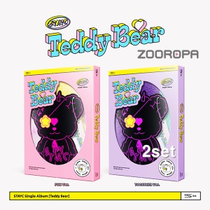 [2종세트] STAYC 스테이씨 Teddy Bear 싱글 4집