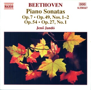 [중고CD] Jeno Jando / Beethoven : Piano Sonatas Vol.8 - No.4 Op.7, No.19 Op.49-1, No.20 Op.49-2, No.22 Op.54, No.13 Op.27-1 &#039;Quasi Una Fantasia&#039; (수입/8550167)