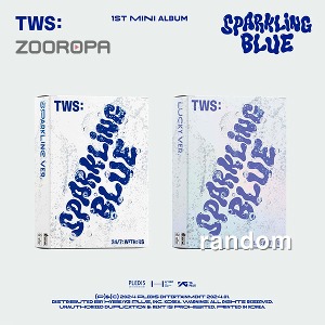 [케이스손상] 투어스 TWS Sparkling Blue 1집 미니앨범 미개봉